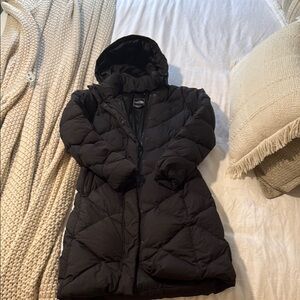 North Face Long Hooded Coat